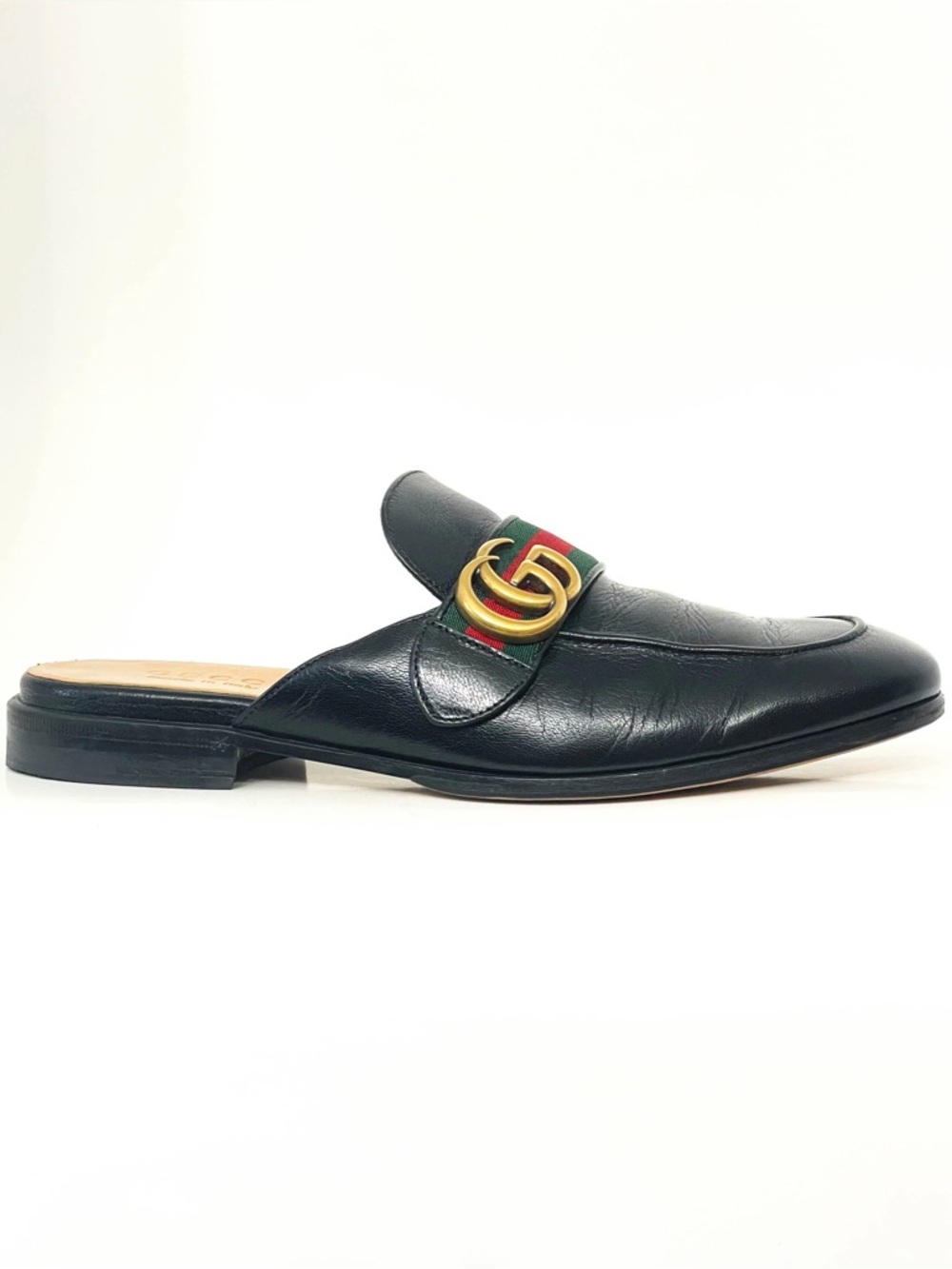 Gucci Mules- Size 5 men’s (8.5 ladies)